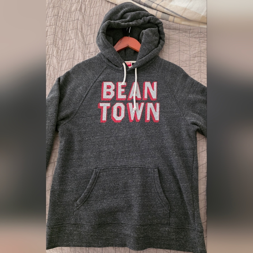Homage 'BEAN TOWN' (Boston) Hoodie - L - Charcoal